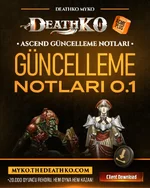 DeathkoMYKO - ASCEND - 06 Şubat 2026 - Yeni Açılacak KO Pvp Server - Güncelleme ve Yama Notları