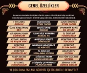 Reina2 Metin2 Pvp Server - 1-99 OldSchoool Metin2 Pvp Server - 20 Şubat 2026 - Genel Özellikler