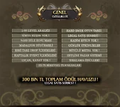 Valerin2 Metin2 Pvp Server - 1-99 Hard Emek - 27 Şubat 2026 - Genel Özellikler