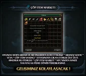Dayi2 Metin2 Pvp Server - 1-99 Orta Emek - 6 Mart 2026- Çöp İtem Martketi