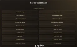 Harbi2 - 1-120 Official Yapı Metin2 pvp Server - Genel Özellikler